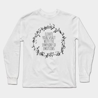 Classical music quote Long Sleeve T-Shirt